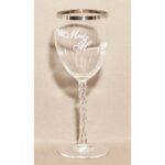 Maid Of Honour Wedding Wine Glass
