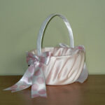 Tickled Pink Wedding Flower Basket
