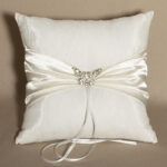 Butterfly Wedding Ring Bearer Pillow