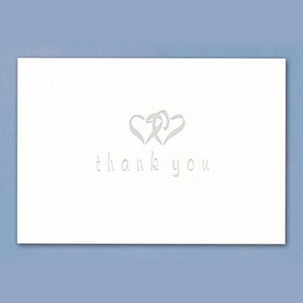 Thank You White Set Notecards Wedding