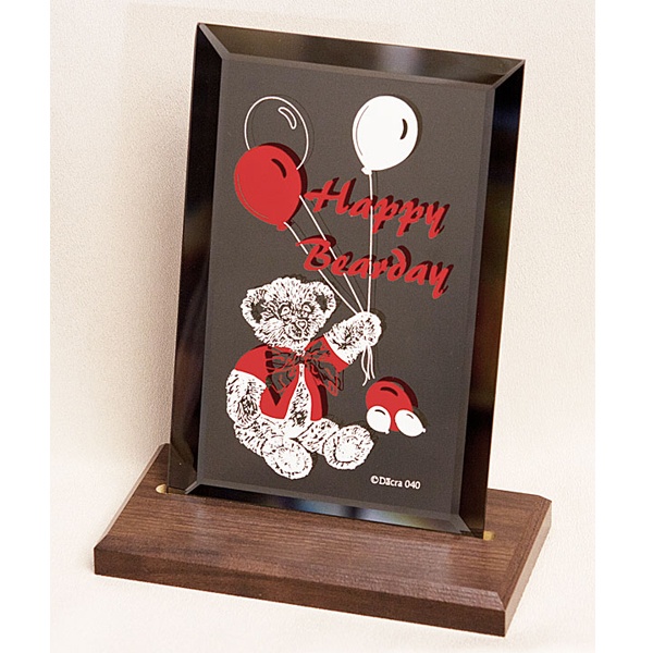 050-640640_3-LG.jpg Birthday Plaque Gift -Happy Bearday - Image 1