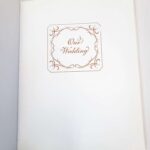 Wedding Memory Book with Crystal Heart  Pendant - Image 2