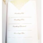 Wedding Memory Book with Crystal Heart  Pendant - Image 6
