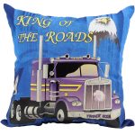 King Of The Roads Glow In The Dark Pillow