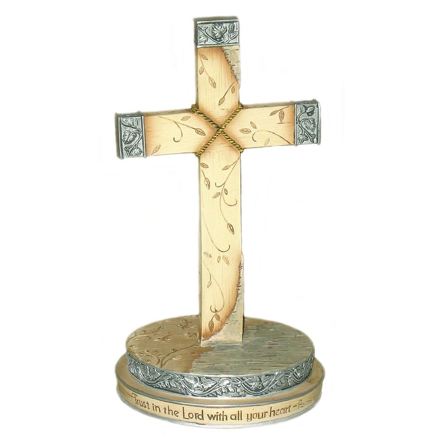 072-82013_3.jpg Cross Religious Figurine - Image 1