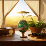 Majestic Africa Ostrich Egg- 1 piece left - Image 8