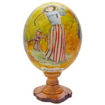 Golfer Tricks Ostrich Egg - 1 piece left - Image 3