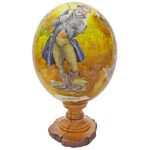 Golfer Tricks Ostrich Egg - 1 piece left - Image 4