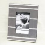 Silver Beveled Table Frame