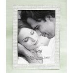 Pewter With Crystals Photo Frame
