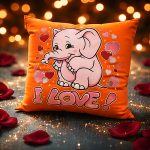 Loving Elephant Pillow - Image 2
