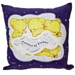 3 Teddies Glow Pillow - Image 2