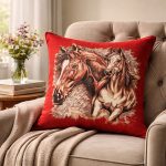 Beautiful Horses Glow Pillow - Image 3