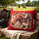 Beautiful Horses Glow Pillow - Image 2