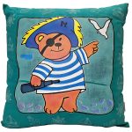 Pirate Teddy Glow Pillow - Image 2