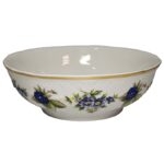 Blackberry Fruit Bowl Set Fine Porcelain by Hollohaza - Image 4