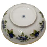 Blackberry Fruit Bowl Set Fine Porcelain by Hollohaza - Image 5