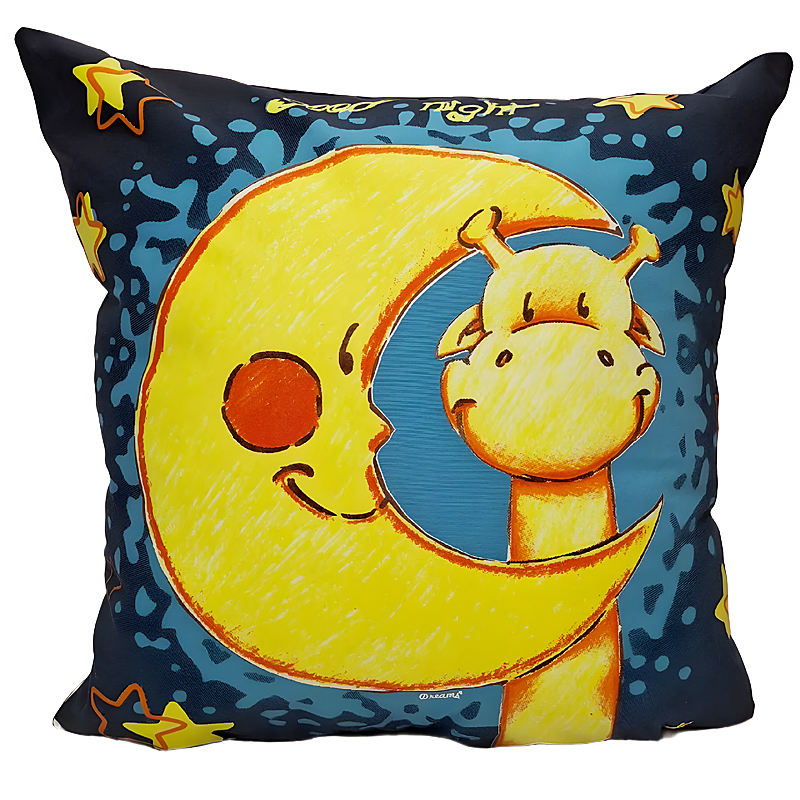 095-329-BL-1-LG.jpg Giraffe Good Night Glow Pillow - Image 1