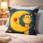 Giraffe Good Night Glow Pillow - Image 3