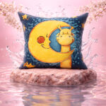 Giraffe Good Night Glow Pillow - Image 2