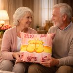 Two Giraffe Glow Pillow - Image 3