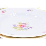 Alba Regia Cake Set Hand Painted - 21 Carat Gold Accent - Image 4