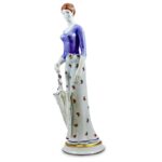 Lady with Umbrella Figurine