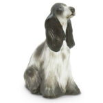 Spaniel Porcelain Figurine by Hollohaza - Image 2