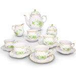 Porcelain Tea Set with Tea - Image 4