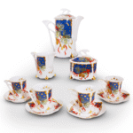 Silent Night Mocha Set – 21 Carat Gold Accent