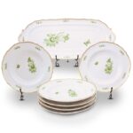 Intersica Oblong Cake Set - 21 Carat Gold Accent