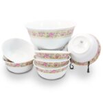 Katalin Porcelain Salad-Compote Set - 21 Carat Gold Accent