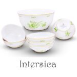 Hand Painted Liliane Bowls - Image 4