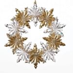 Christmas Wreath Ornament 5"