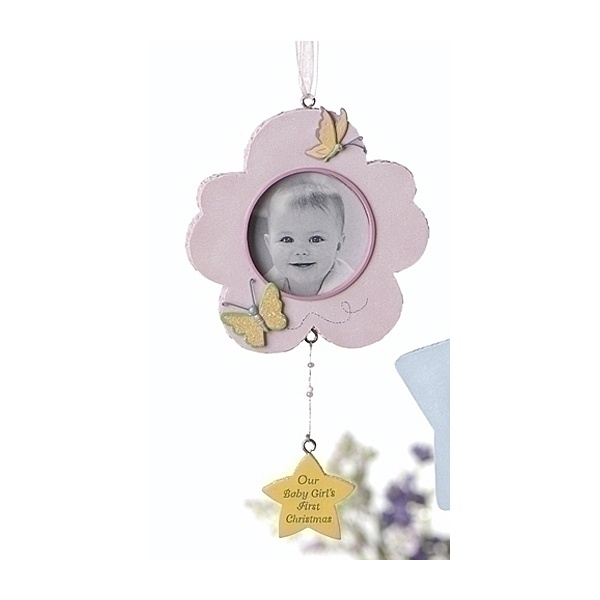 097-63429_2-LG.jpg Baby Girl First Christmas Ornament - Image 1