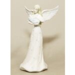 Angel holding Baby Boy Figurine