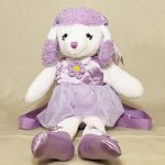 Purple Poodle Back Pack - Last one!