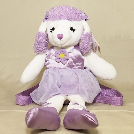 Purple Poodle Back Pack - Last one!