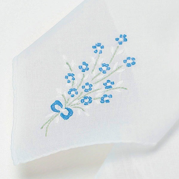 Handkerchief Something Blue Weddingstar