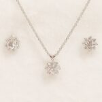 Floral Clear Jewel Set - Tiffany Fashion Jewellery