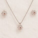 Floral Rose Jewel Set - Tiffany Fashion Jewellery
