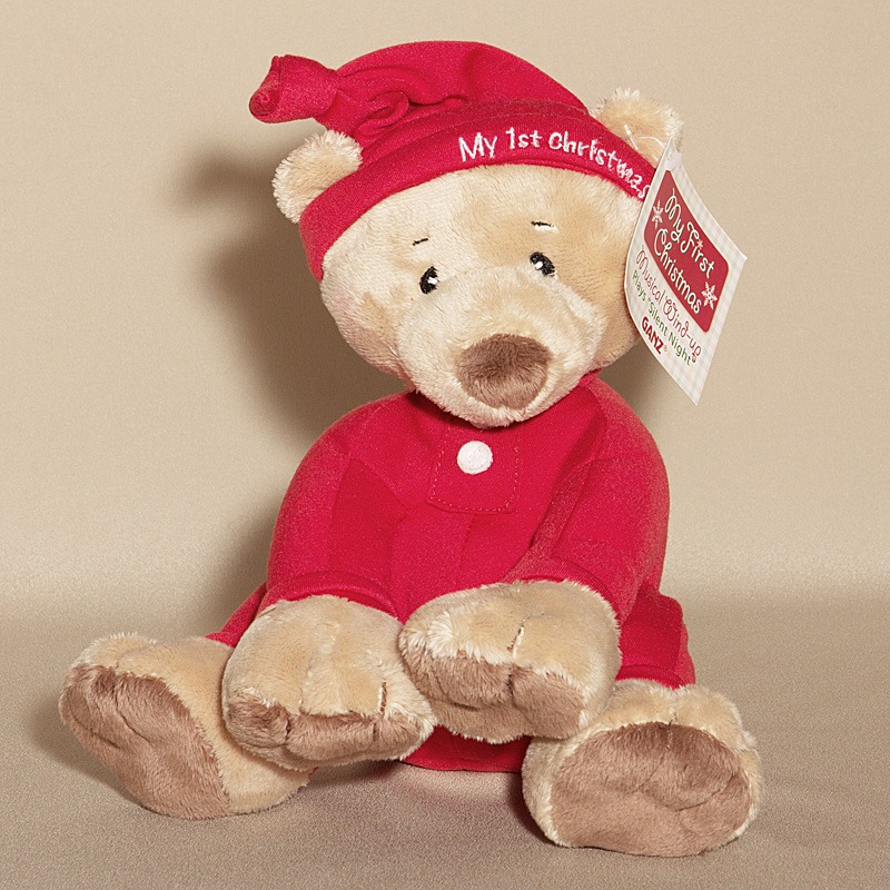 My 1st Christmas Bear - Musical Plush Teddy