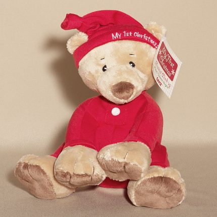 My 1st Christmas Bear - Musical Plush Teddy