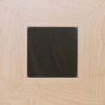 Maple Frame Square Mirror - 2 IN STOCK!