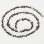 Magnetic Wrap Garnet Necklace Bracelet - Fashion Jewelry