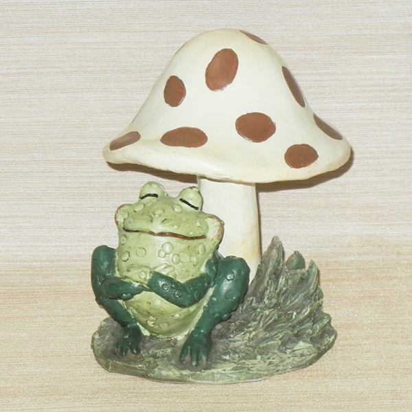 136-UMT6089217_3-LG.jpg Toadstool Garden Stake - Fun Whimsical Garden Decor - Image 1