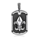 Fleur-de-Lis Pendant with Chain