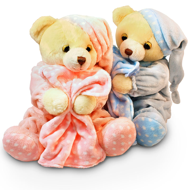 14131-LG.jpg Musical Bear Dreamy Boy - Girl - Image 1