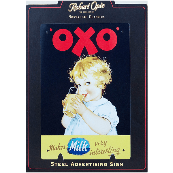 150-19SP27_3.png OXO Milk Vintage Sign - Image 1