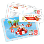 Baby's First Christmas Santa Letter and Scroll from Santa Claus - Image 9